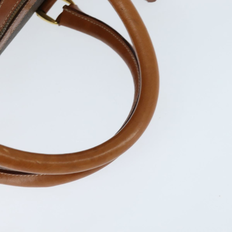 【日本直送】CELINE Macadam帆布波士頓包 PVC棕色金色 正品 149357-6