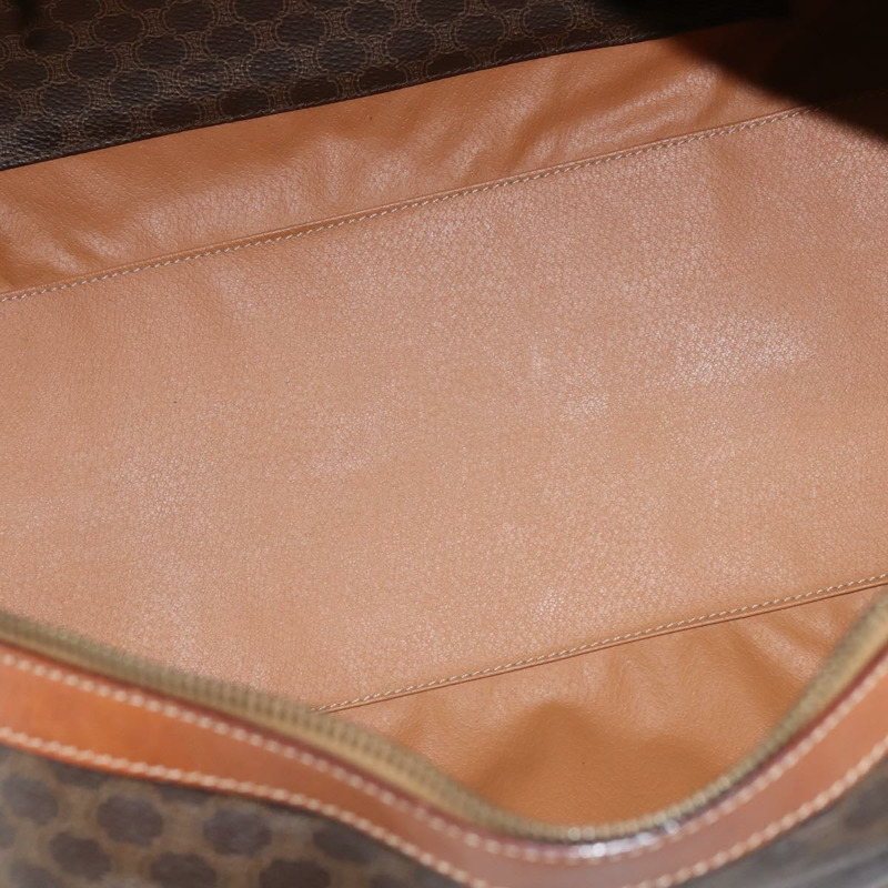 【日本直送】CELINE Macadam帆布波士頓包 PVC棕色金色 正品 149357-9