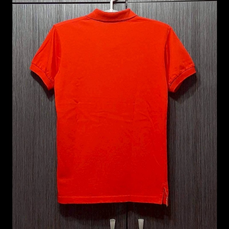 絕版BURBERRYS 博柏利 LONDON 男紅色短袖POLO衫S-1