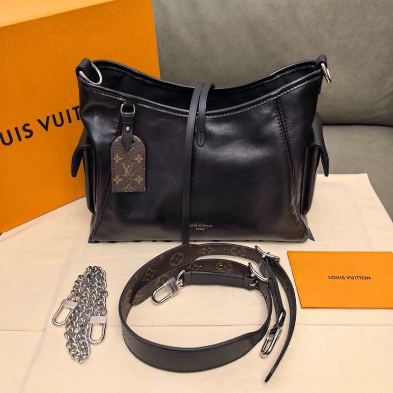 Lv carryall 黑武士中號 芯片款 #全新全配🈶台北101購證 #男女同款 🉑送禮-8