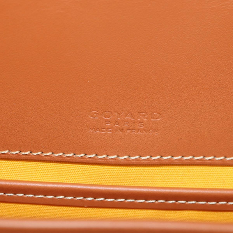 【日本直送】GOYARD 人字紋 Belvedere PM 單肩包 PVC 黑色銀色 正品 122843M-10