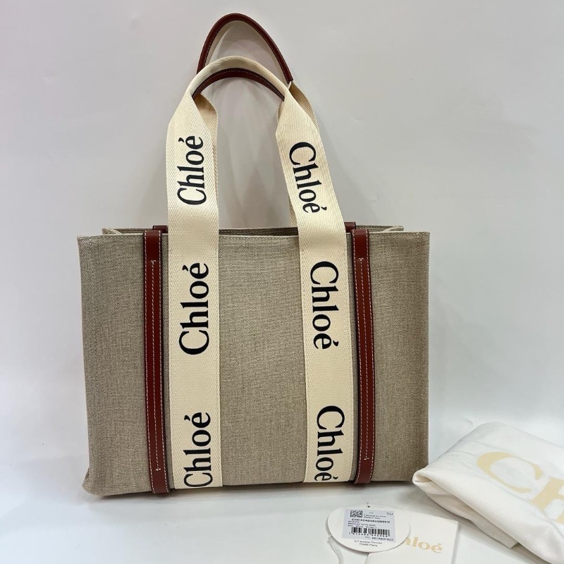 Chloe woody tote bag-0