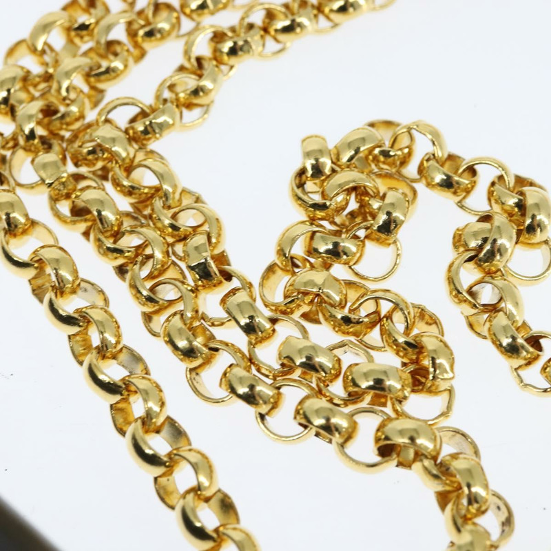 【日本直送】Salvatore Ferragamo 鏈條單肩包 皮革 黑色 金色 正品 149060-13