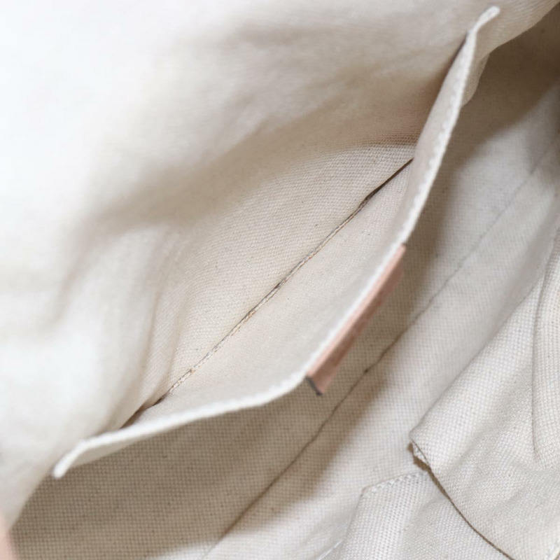 【日本直送】GUCCI 竹節雙肩包 皮革 米色 金色 370833 Auth fm4914-22