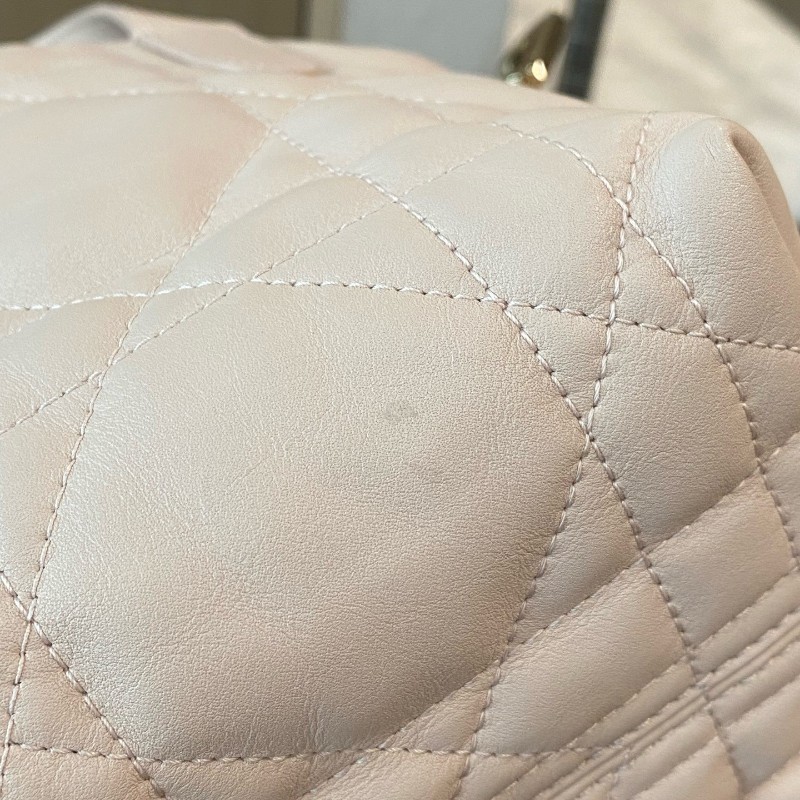 Dior迪奧 櫻花粉 toujour豎版nano土著包 手提包肩背包 25年-9