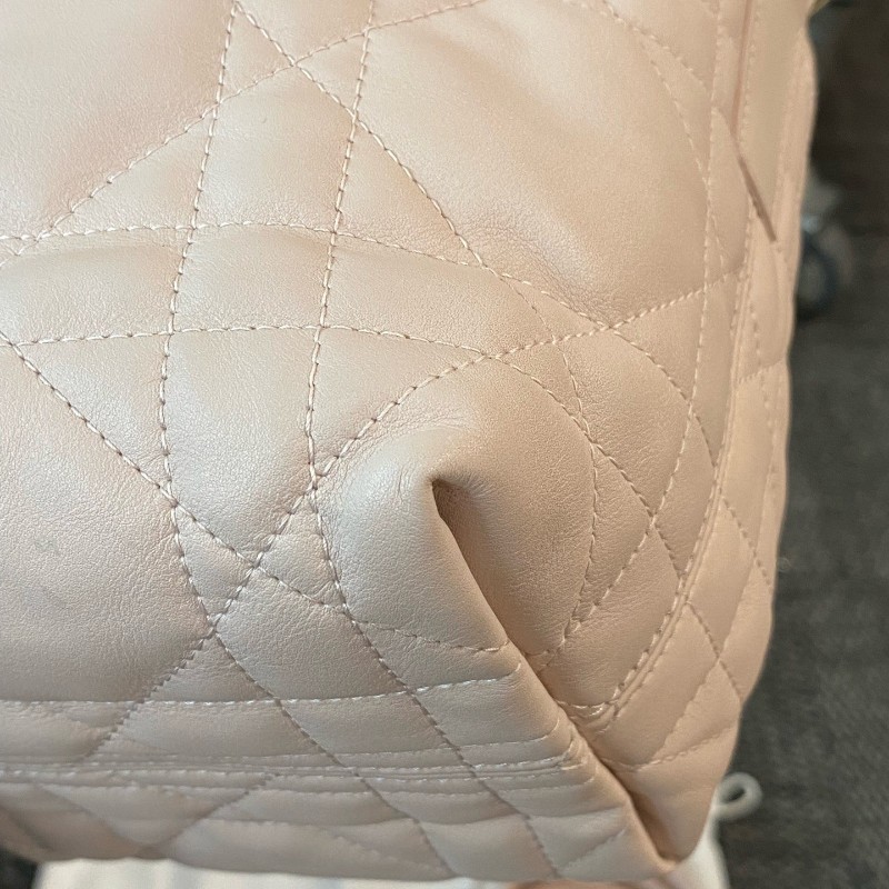 Dior迪奧 櫻花粉 toujour豎版nano土著包 手提包肩背包 25年-11