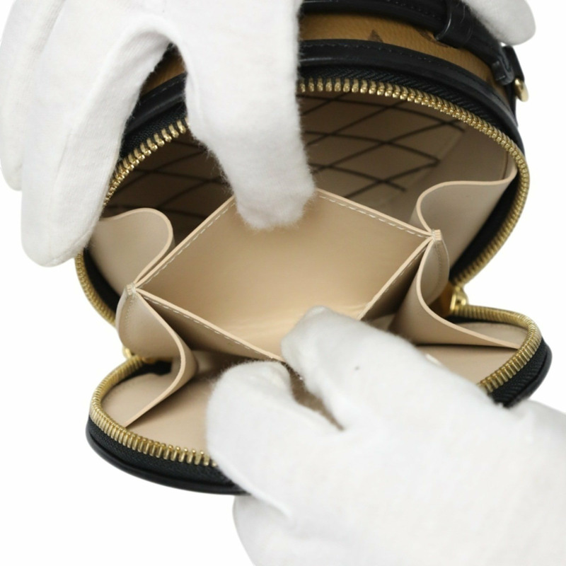 Louis Vuitton Monogram Reverse 迷你 Boite Chapeau 單肩包 M68276 棕色-11