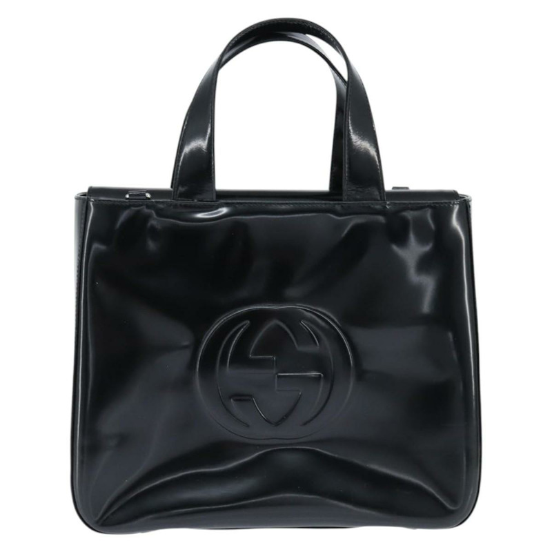 【日本直送】GUCCI 琺瑯黑手提包 000 1013 0504 正品 148949-12