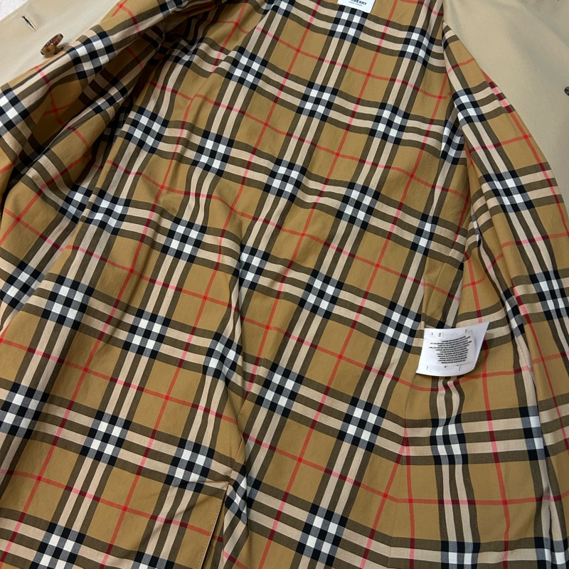 BURBERRY英國蜜色伊斯靈頓風衣UK8-11