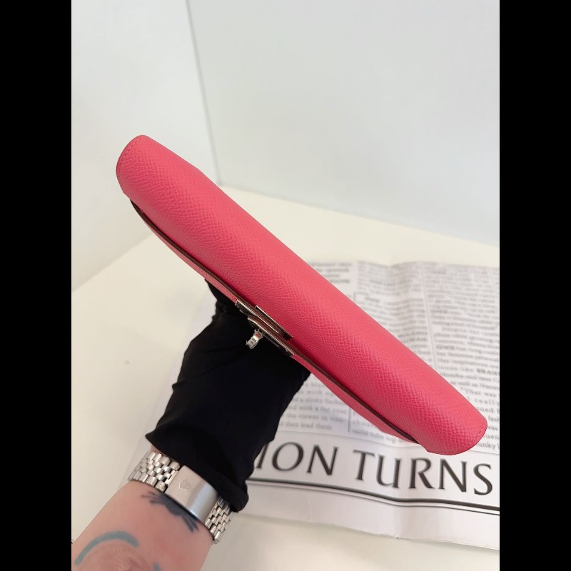 Hermes kelly long wallet
長款錢包 唇膏粉銀扣 
Epsom 皮-15