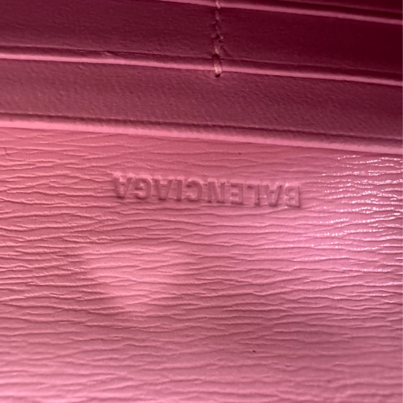 BALENCIAGA 粉色金屬BB迷你鏈包】-17