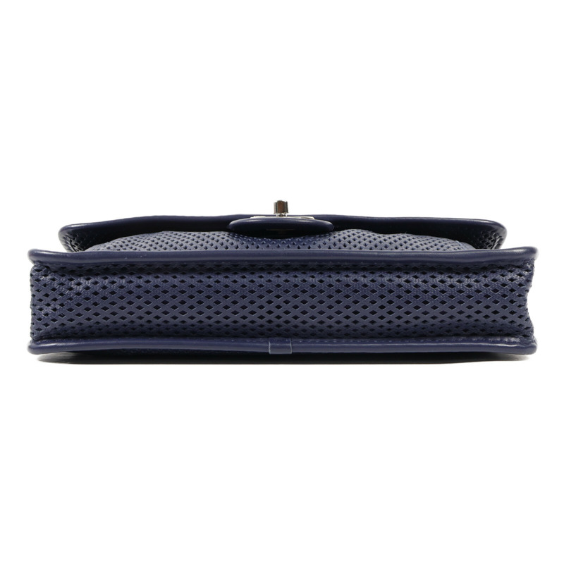 CHANEL 羊皮皮革Shoulder Bag銀扣肩背袋-3