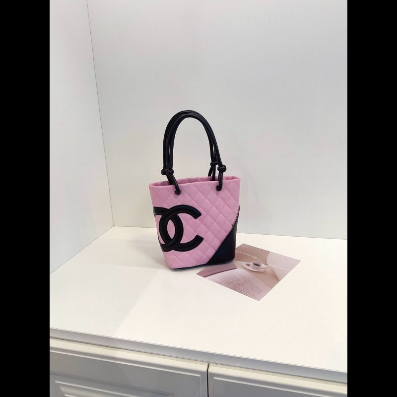 Chanel cambon Black Pink mini-0