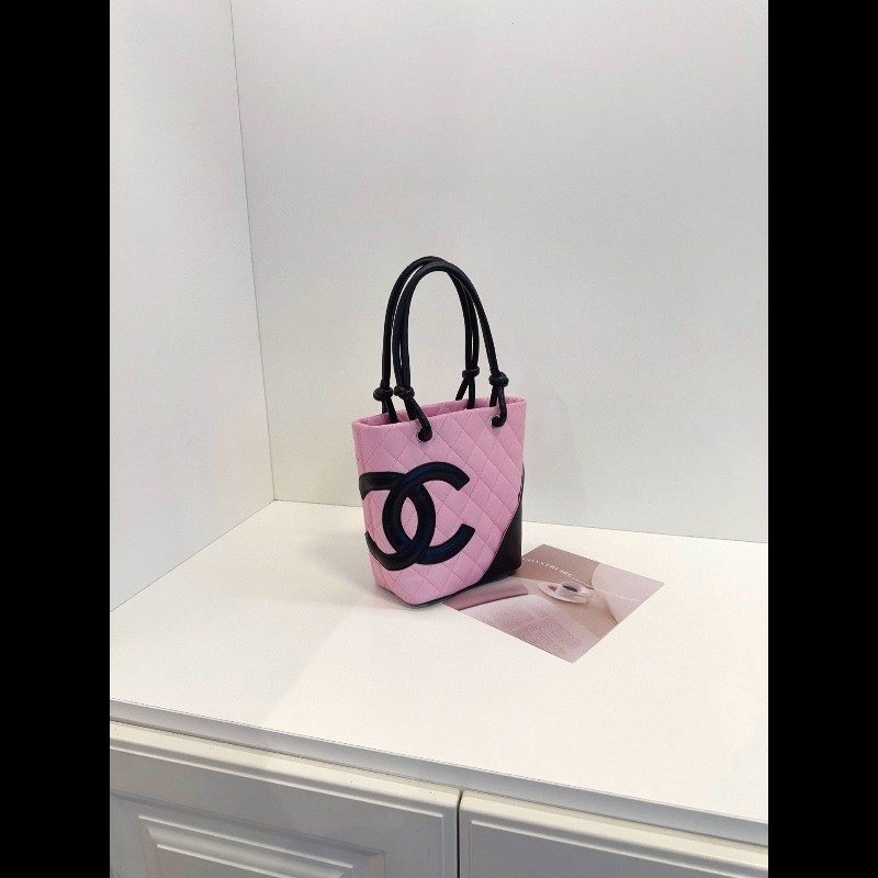 Chanel cambon Black Pink mini-2