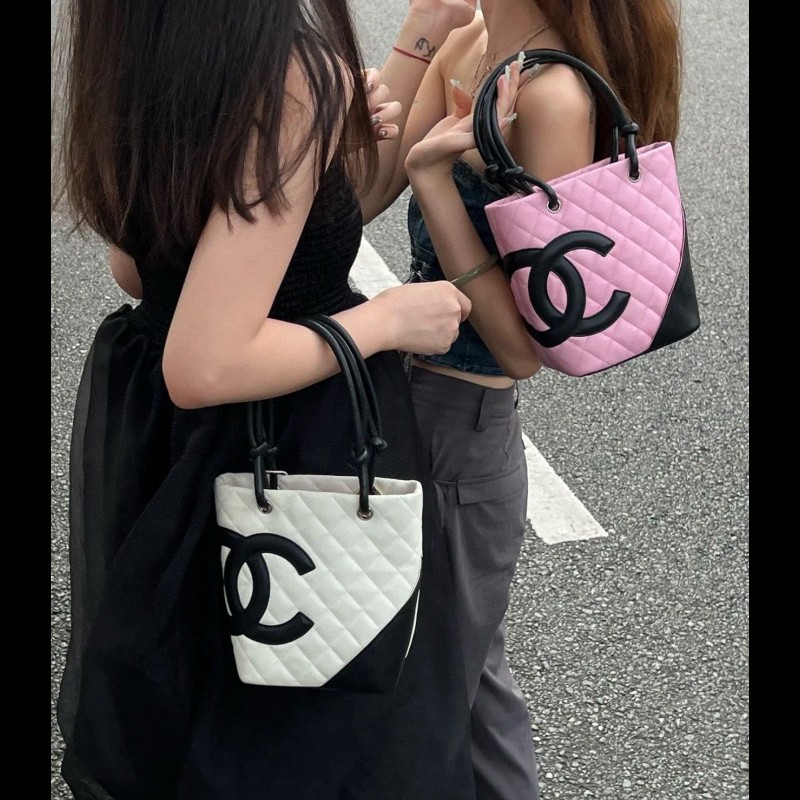 Chanel cambon Black Pink mini-7