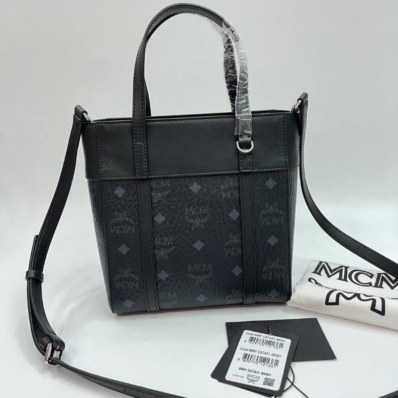MCM basket bag black-0