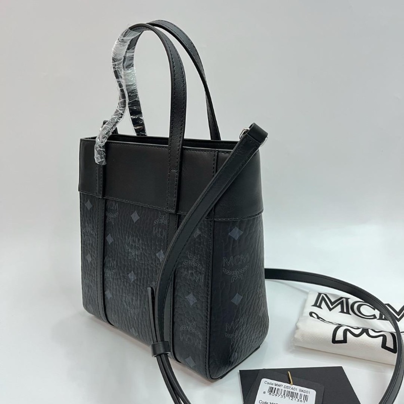 MCM basket bag black-1