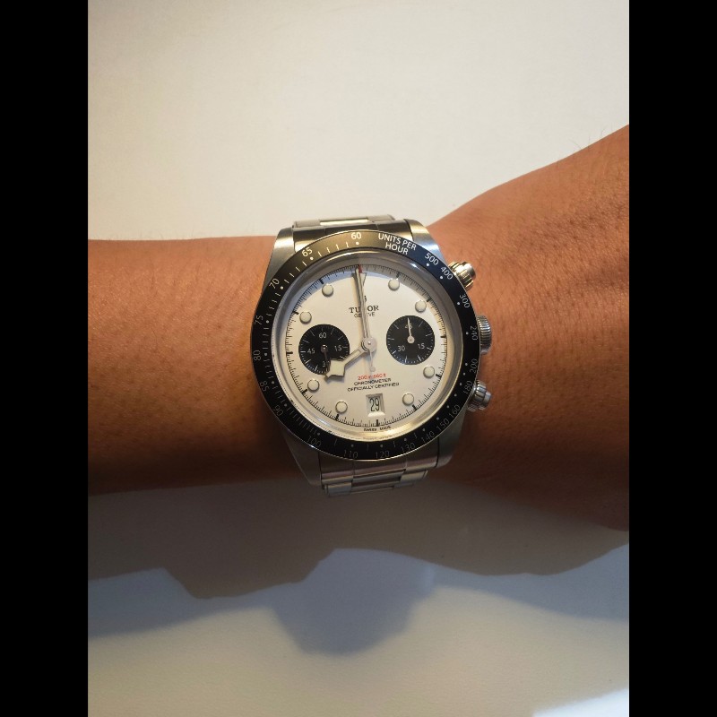 Tudor Black Bay Chrono 41mm 帝舵黑灣白面腕錶，附有購買單據，說明書，證書，原裝錶盒-6