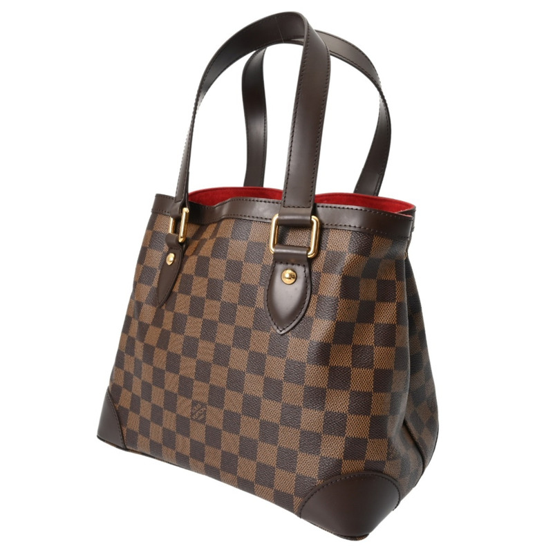 路易威登 Damier Hampstead PM 棕色 N51205 女士帆布手提包-2