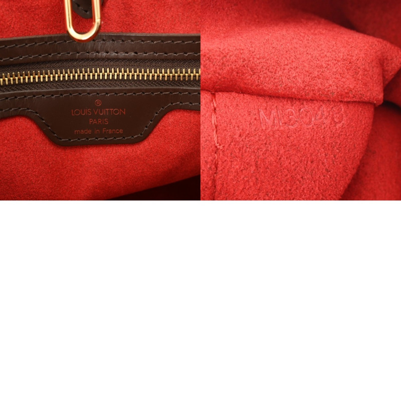路易威登 Damier Hampstead PM 棕色 N51205 女士帆布手提包-10