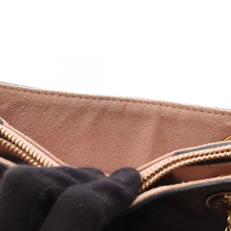 路易威登 Surene BB 鏈條肩背包 M43777 Monogram 帆布 粉紅色 二手 LV-5