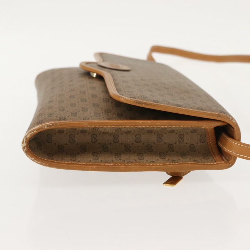 【日本直送】GUCCI Micro GG Supreme 單肩包 PVC 米色 金色 004 106 0146 正品 149323-2