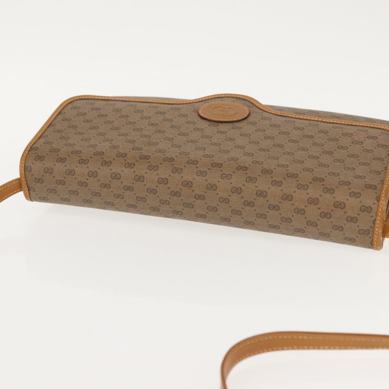 【日本直送】GUCCI Micro GG Supreme 單肩包 PVC 米色 金色 004 106 0146 正品 149323-5