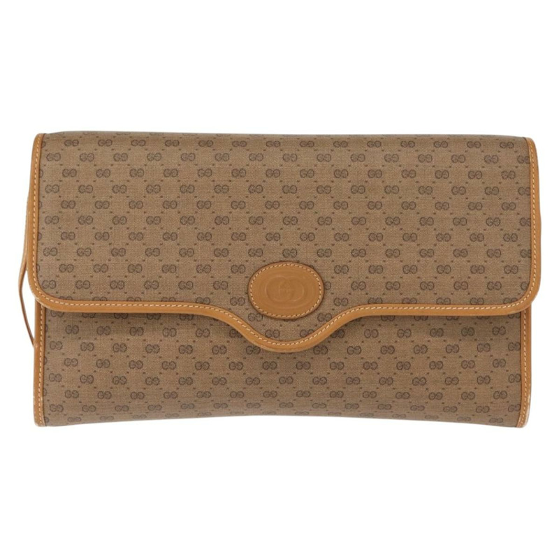 【日本直送】GUCCI Micro GG Supreme 單肩包 PVC 米色 金色 004 106 0146 正品 149323-12