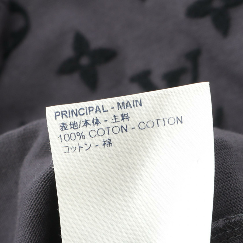 路易威登 Monogram 鉤環 T 卹 RM201 JYH HIY74W 棉質灰色-3