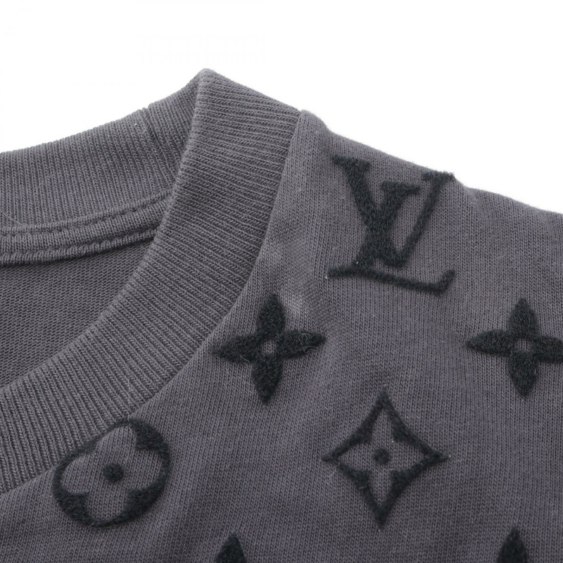 路易威登 Monogram 鉤環 T 卹 RM201 JYH HIY74W 棉質灰色-5