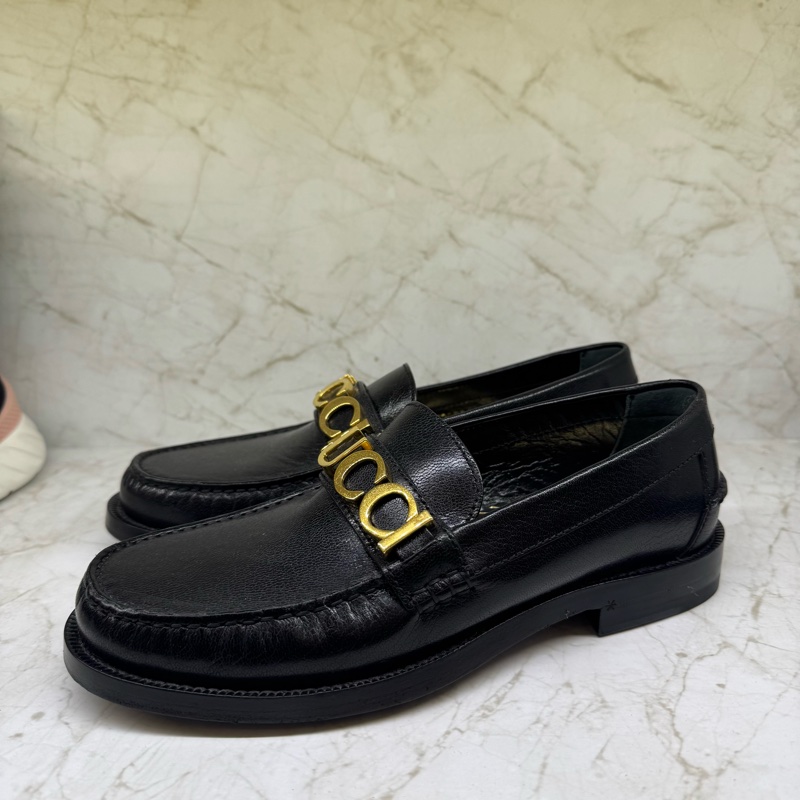 Gucci 金字L0G0福樂鞋-36.5-1