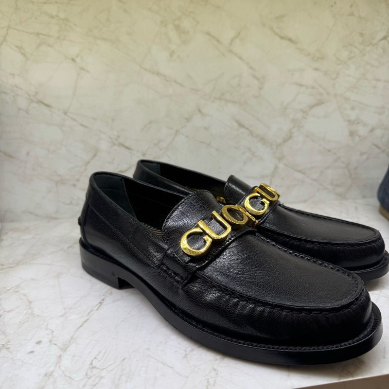 Gucci 金字L0G0福樂鞋-36.5-2