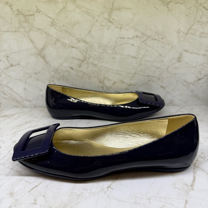 RV漆皮芭蕾舞鞋 34.5-1