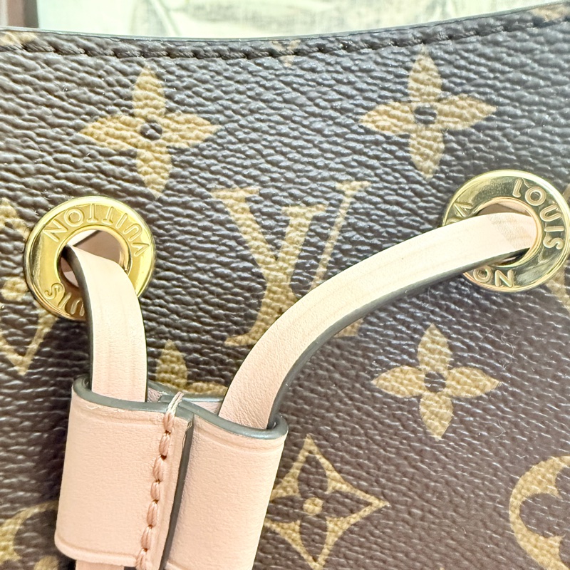 (包況極好）LV老花玫瑰粉色水桶包neonoe-3