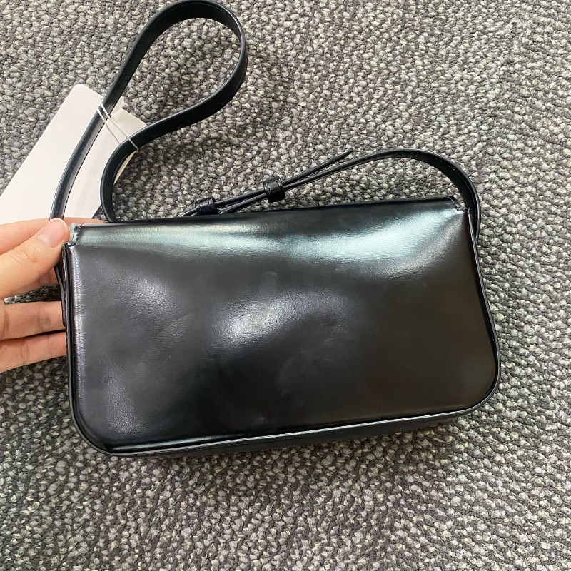 Celine 黑色凱旋門box 肩背包-13