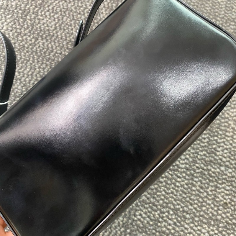 Celine 黑色凱旋門box 肩背包-14