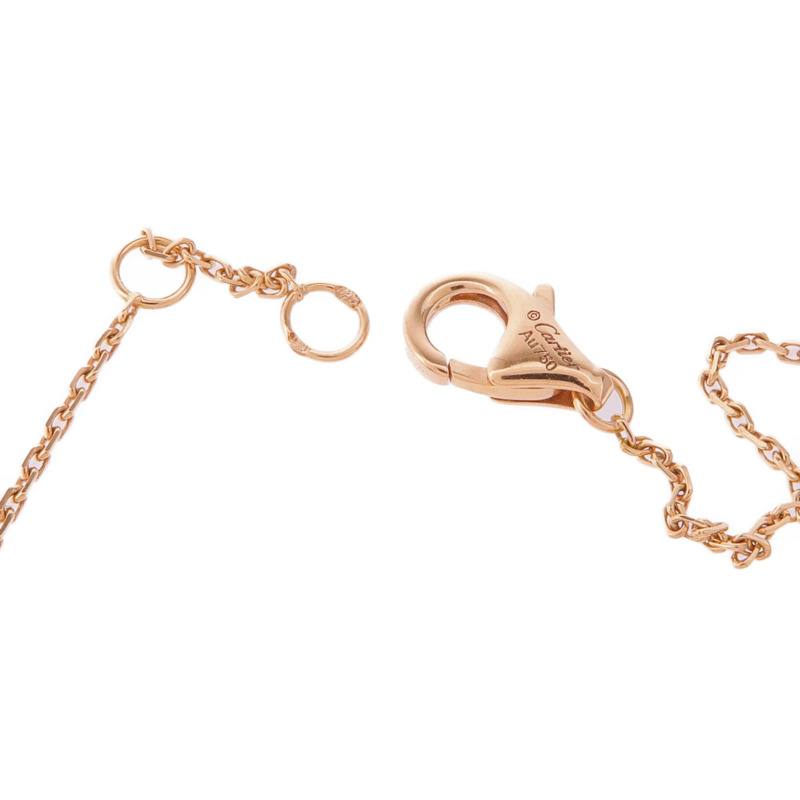 CARTIER 18K玫瑰金Amulette De Cartier蛋白石/鑽石手鏈-5