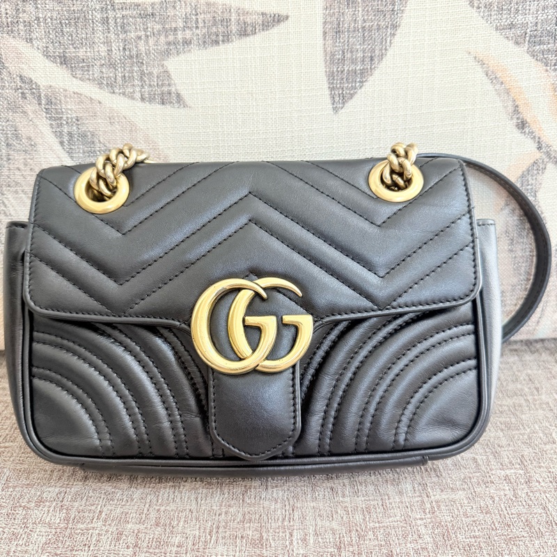 Gucci馬蒙黑金22-0