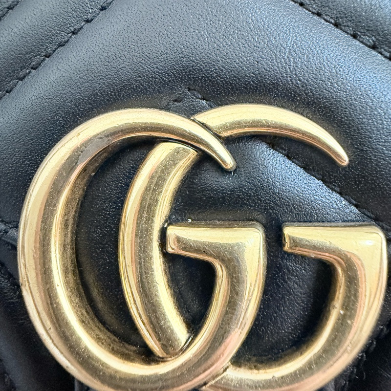 Gucci馬蒙黑金22-8