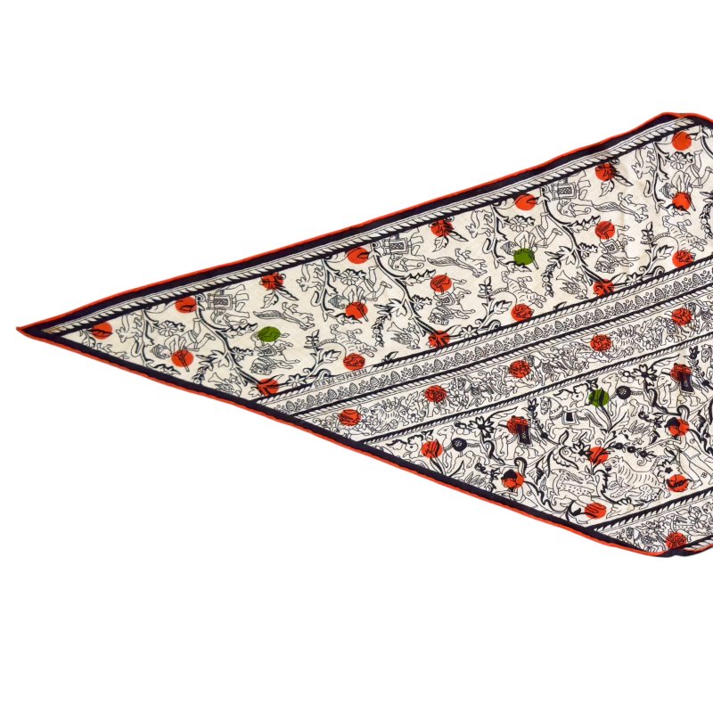 HERMES 羊絨 圍巾-1