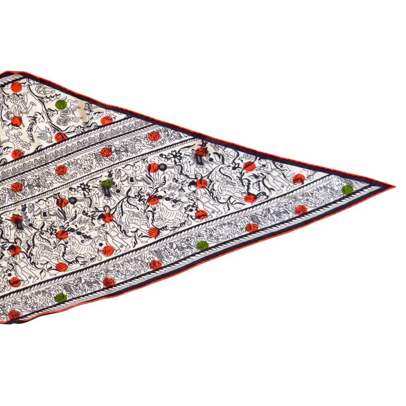 HERMES 羊絨 圍巾-2