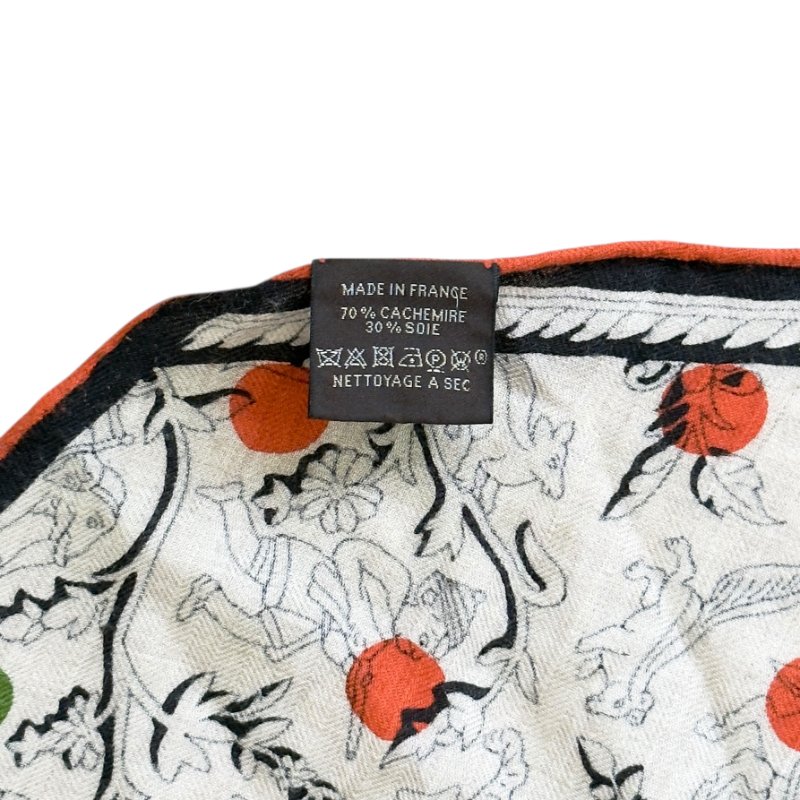 HERMES 羊絨 圍巾-7