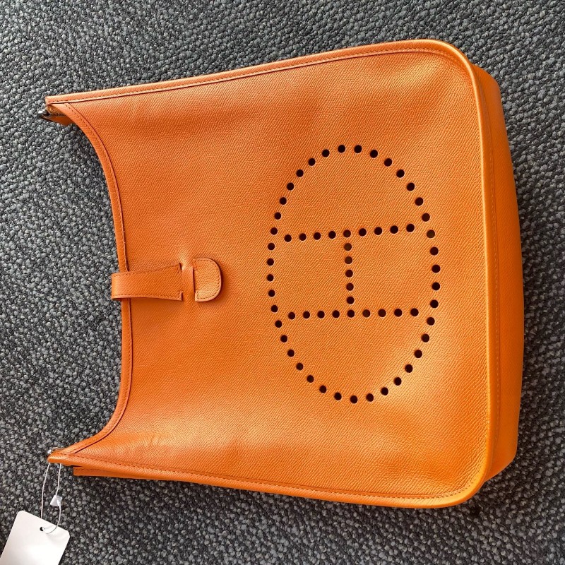 Hermes  Evelyne 伊芙琳29 愛馬仕橙 Epsom皮-6