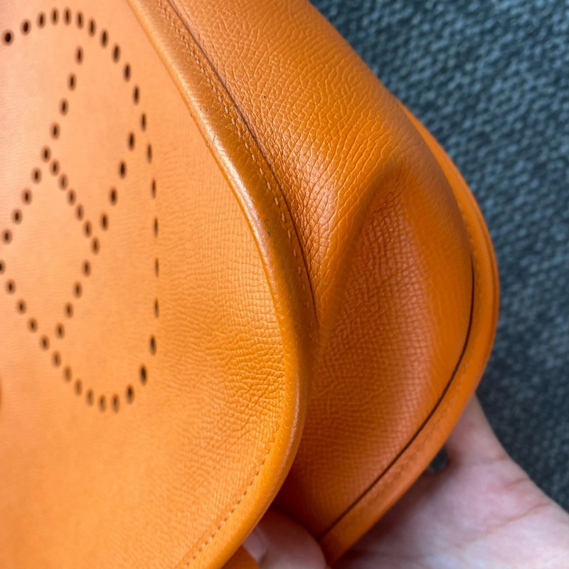 Hermes  Evelyne 伊芙琳29 愛馬仕橙 Epsom皮-9