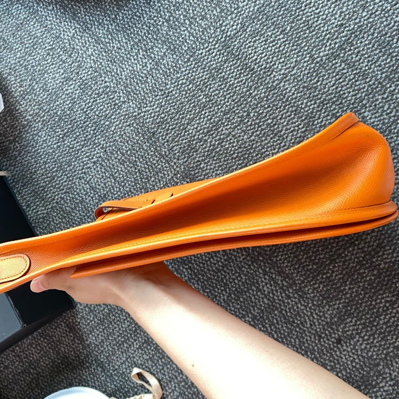 Hermes  Evelyne 伊芙琳29 愛馬仕橙 Epsom皮-10