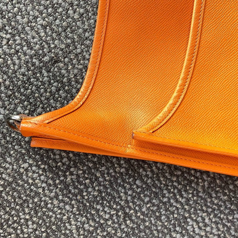 Hermes  Evelyne 伊芙琳29 愛馬仕橙 Epsom皮-14