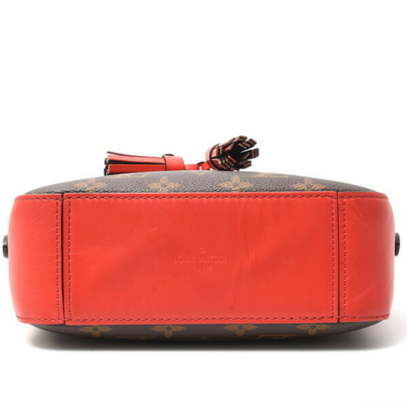路易威登 女士 Monogram Saintonge 單肩包 Coquelicot M43556-2