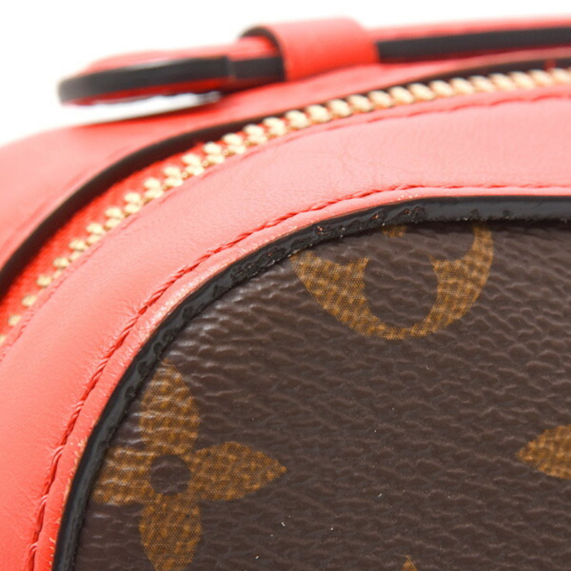 路易威登 女士 Monogram Saintonge 單肩包 Coquelicot M43556-6