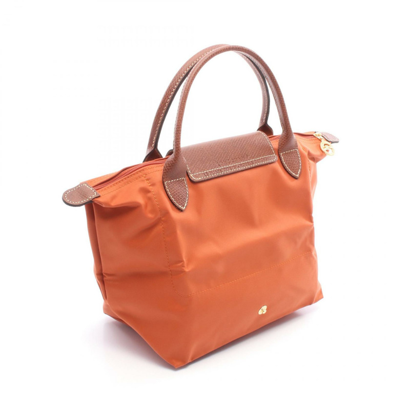 Longchamp Le Pliage S 手提包 1621089P97 帆布皮革棕色 全新 女士-1