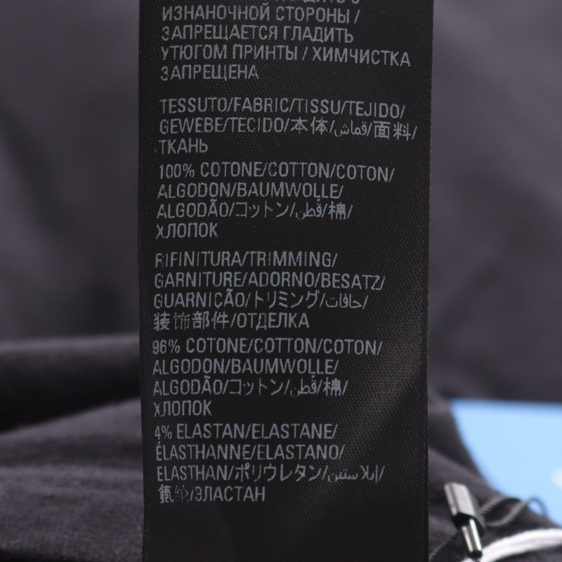 BALENCIAGA × Adidas 男款純棉T卹，黑白配色，1碼，二手。-3